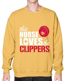the nurse loves this seahawks 1523# - nurse- Sweatshirt - Crew