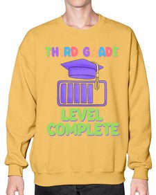 third Grade Level Complete 965# - third grade- Sweatshirt - Crew