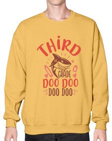 third grade doo doo 954# - third grade- Sweatshirt - Crew