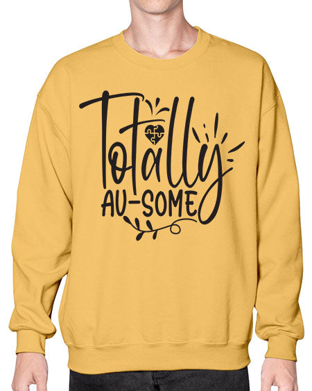 totally ausome Style 2# - autism- Sweatshirt - Crew