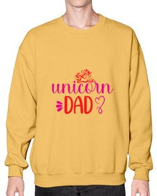 unicorn dad 453# - unicorn- Sweatshirt - Crew