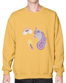 unicorn elements 455# - unicorn- Sweatshirt - Crew