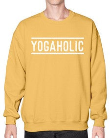 yogaholics 648# - yoga- Sweatshirt - Crew