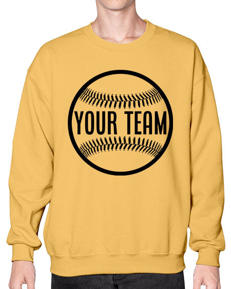 your team 2270# - softball- Sweatshirt - Crew