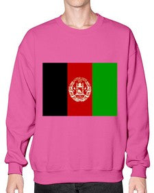 Afghanistan 275# - world flags- Sweatshirt - Crew