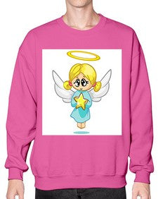 Angel 6# - cartoon animals- Sweatshirt - Crew