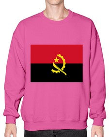 Angola 329# - world flags- Sweatshirt - Crew