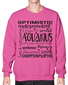 Aquarius 563# - aquarius- Sweatshirt - Crew