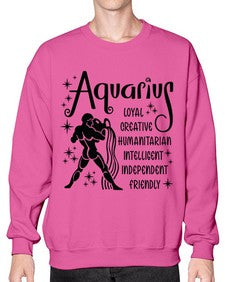Aquarius 64# - aquarius- Sweatshirt - Crew