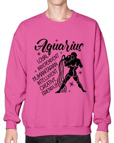 Aquarius 72# - aquarius- Sweatshirt - Crew