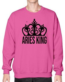 Aries king 107# - aries- Sweatshirt - Crew