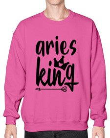 Aries king 108# - aries- Sweatshirt - Crew