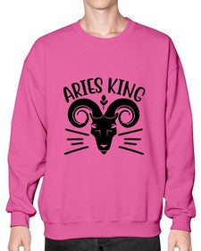 Aries king 109# - aries- Sweatshirt - Crew