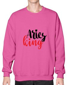 Aries king 96# - aries- Sweatshirt - Crew