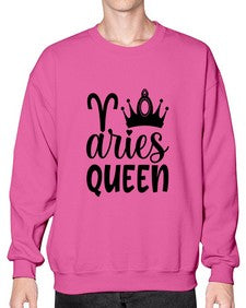 Aries queen 118# - aries- Sweatshirt - Crew