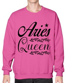 Aries queen 119# - aries- Sweatshirt - Crew