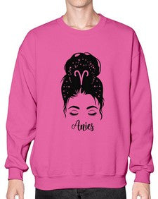 Aries woman - aries- Sweatshirt - Crew