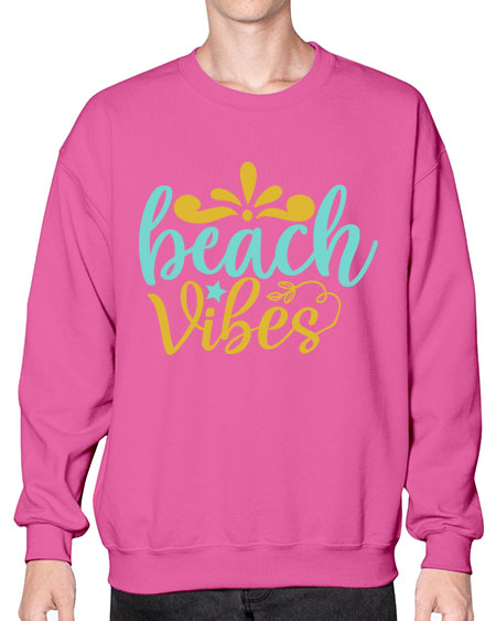 BEACH VIBES Style 70# - summer- Sweatshirt - Crew