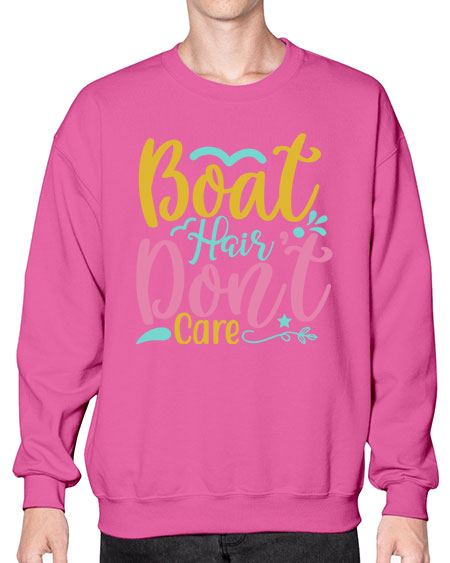 BOAT HAIR DONT CARE Style 68# - summer- Sweatshirt - Crew
