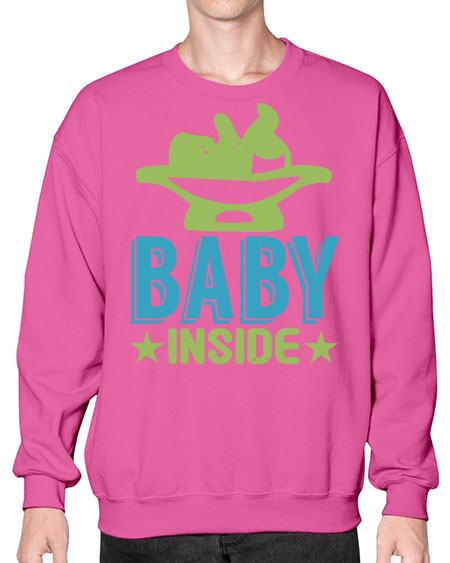 Baby Inside Style 27# - baby- Sweatshirt - Crew