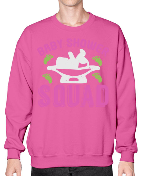 Baby shower Squad Style 31# - baby- Sweatshirt - Crew