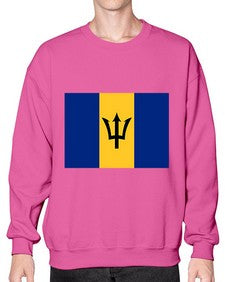 Barbados 410# - world flags- Sweatshirt - Crew
