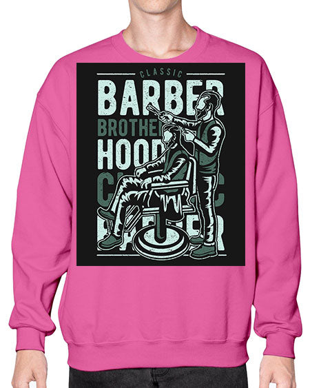 Barber Brotherhood587# - barber- Sweatshirt - Crew