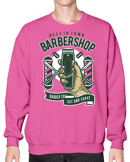 Barbershop591# - barber- Sweatshirt - Crew