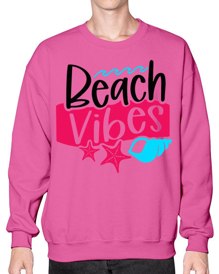 Beach Vibes Style 50# - summer- Sweatshirt - Crew