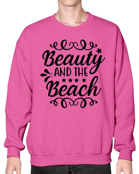 Beauty And The Beach 18# -  fashion- Sweatshirt - Crew