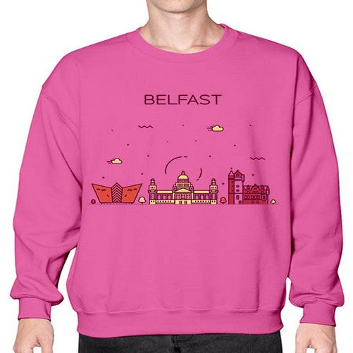 Belfast 436# - cities- Sweatshirt - Crew