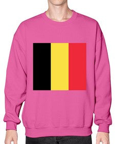 Belgium 437# - world flags- Sweatshirt - Crew