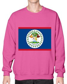 Belize 441# - world flags- Sweatshirt - Crew