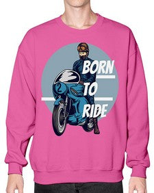 Born to ride 11# - motorcycle- Sweatshirt - Crew