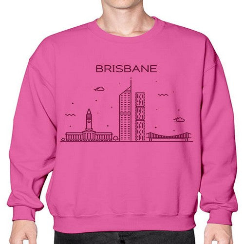 Brisbane 494# - cities- Sweatshirt - Crew