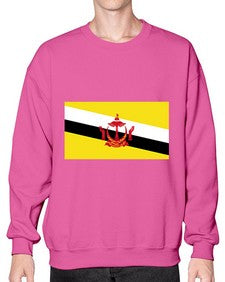 Brunei 503# - world flags- Sweatshirt - Crew