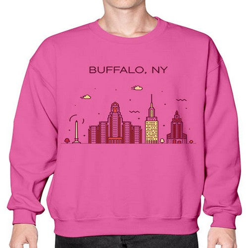 BuffaloNY 520# - cities- Sweatshirt - Crew