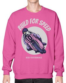 Build for speed 12# - motorcycle- Sweatshirt - Crew