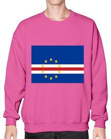 Cabo Verde 525# - world flags- Sweatshirt - Crew