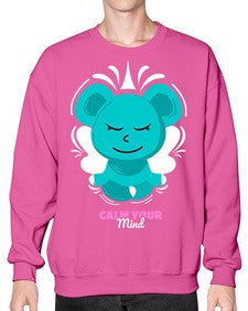 Calm Your Mind 189# - yoga- Sweatshirt - Crew