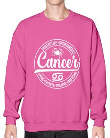 Cancer 154# - cancer- Sweatshirt - Crew