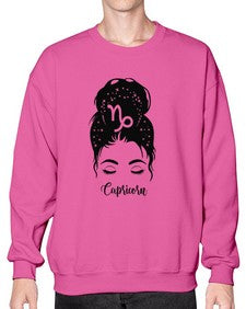 Capricorn Woman - capricorn- Sweatshirt - Crew