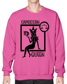 Capricorn queen 194# - capricorn- Sweatshirt - Crew