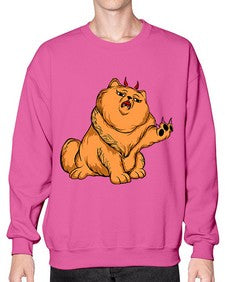 Cat 31# - cartoon animals- Sweatshirt - Crew