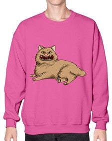 Cat 34# - cartoon animals- Sweatshirt - Crew