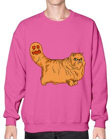 Cat 36# - cartoon animals- Sweatshirt - Crew