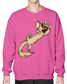 Cat 38# - cartoon animals- Sweatshirt - Crew