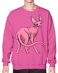 Cat 45# - cartoon animals- Sweatshirt - Crew