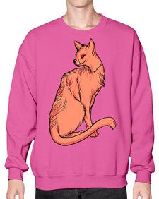 Cat 47# - cartoon animals- Sweatshirt - Crew