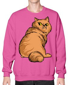 Cat 48# - cartoon animals- Sweatshirt - Crew